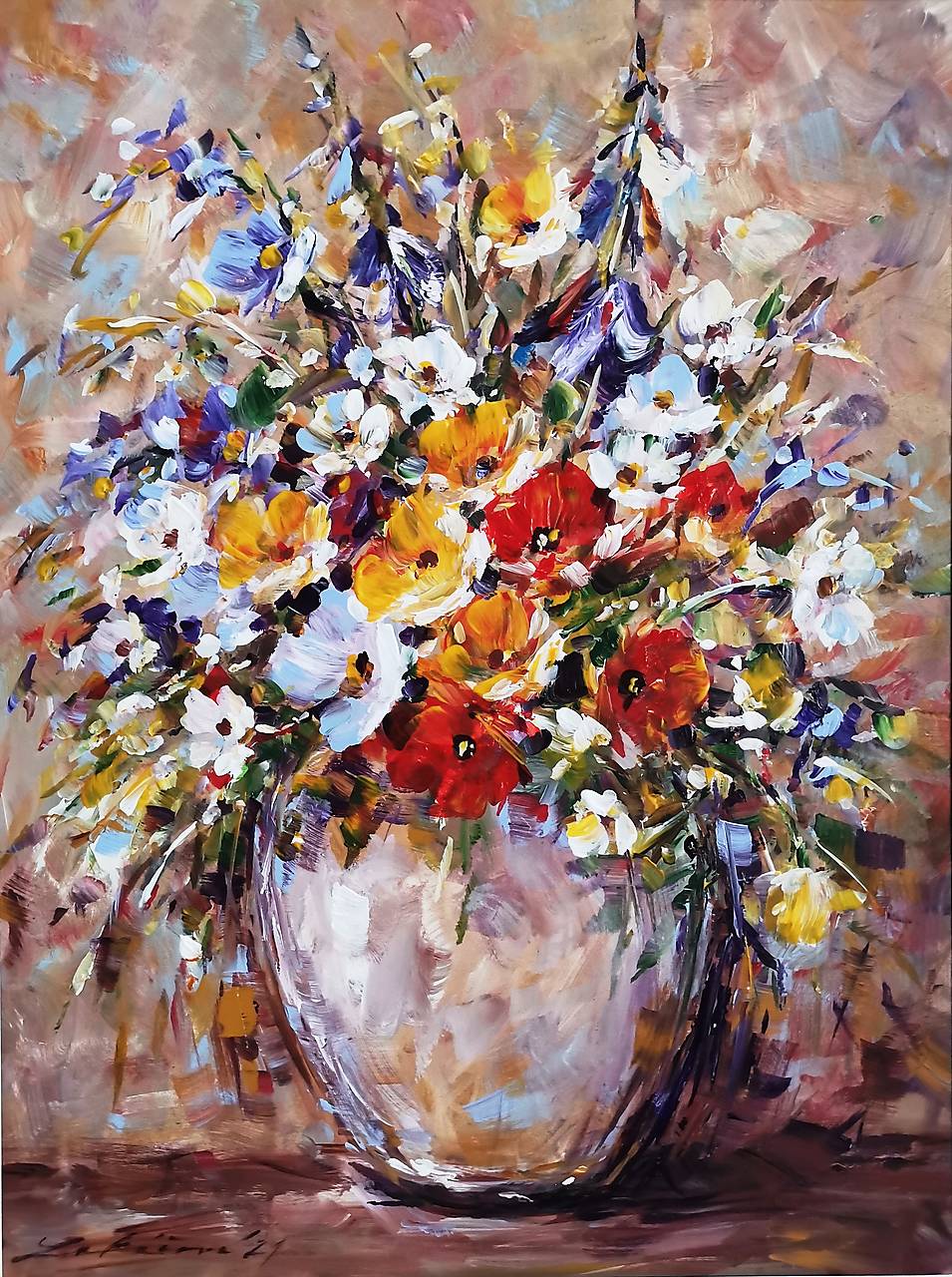 Kytica letných kvetov