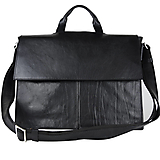 Pánske tašky - Kožená aktovka z prírodnej kože v čiernej farbe - 13374874_