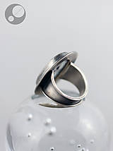 Prstene - Strieborný prteň s dendritickým opálom - 13379208_
