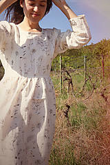 Šaty - Šaty Dahlia s dlhým rukávom - 13378684_