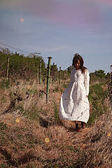 Šaty - Šaty Dahlia s dlhým rukávom - 13378699_
