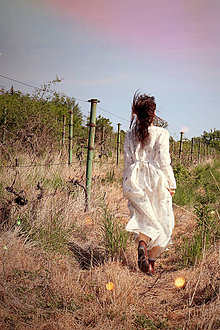 Šaty - Šaty Dahlia s dlhým rukávom - 13378675_