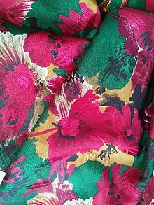 Textil - Šatovka kvety (1m) - 13378180_