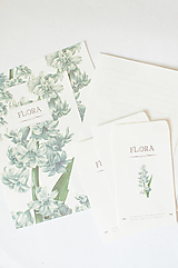 Papiernictvo - Listová sada "Flora II."  - 13378870_