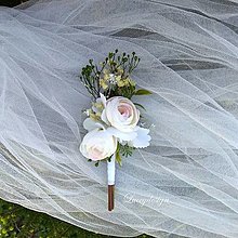 Svadobné pierka - svadobné pierko ženích - 13376288_