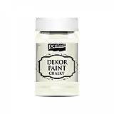 Farby-laky - Dekor paint soft chalky, 100 ml, kriedová farba - 13380978_