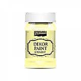 Dekor paint soft chalky, 100 ml, kriedová farba (žltá)