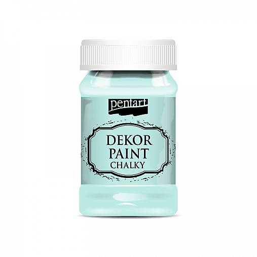  - Dekor paint soft chalky, 100 ml, kriedová farba (zelená patina) - 13381068_