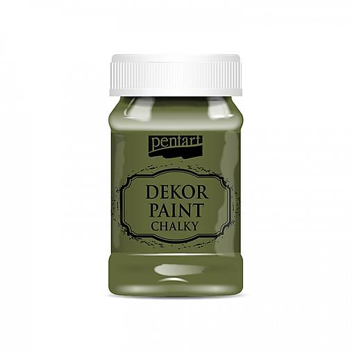 Dekor paint soft chalky, 100 ml, kriedová farba (tŕňová zelená)