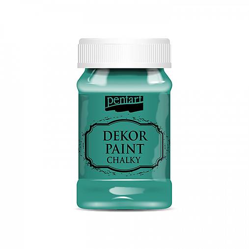  - Dekor paint soft chalky, 100 ml, kriedová farba (borovicová zelená) - 13381074_