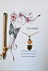 Náhrdelníky - Pre pani učiteľku II. (AB krištáľ) - 13380664_