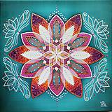 Obrazy - Mandala...Oslava radosti, krásy a lásky k životu - 13382901_