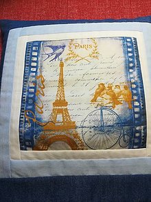 Úžitkový textil - obliečka Paris - 13389165_