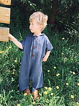 Detské oblečenie - Overal z mušelínu - 13386475_