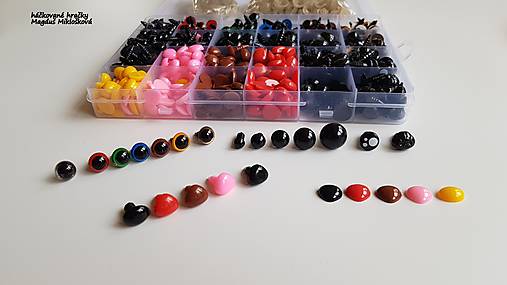 Veľký box očiek a noštekov (1040ks)