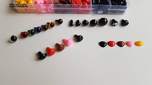 Veľký box očiek a noštekov (1040ks)