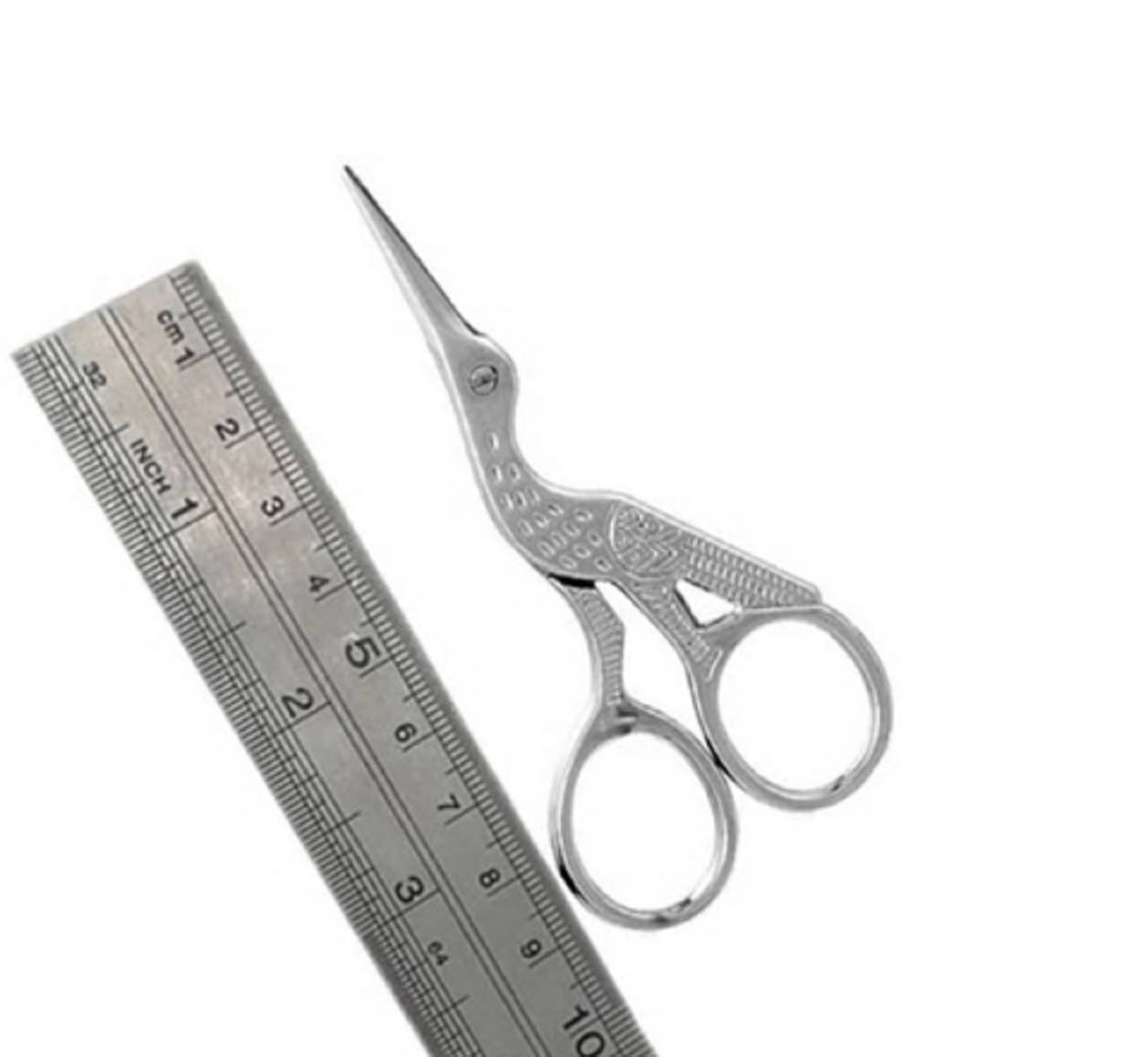 IP104 Vintage nožnice (Strieborná)