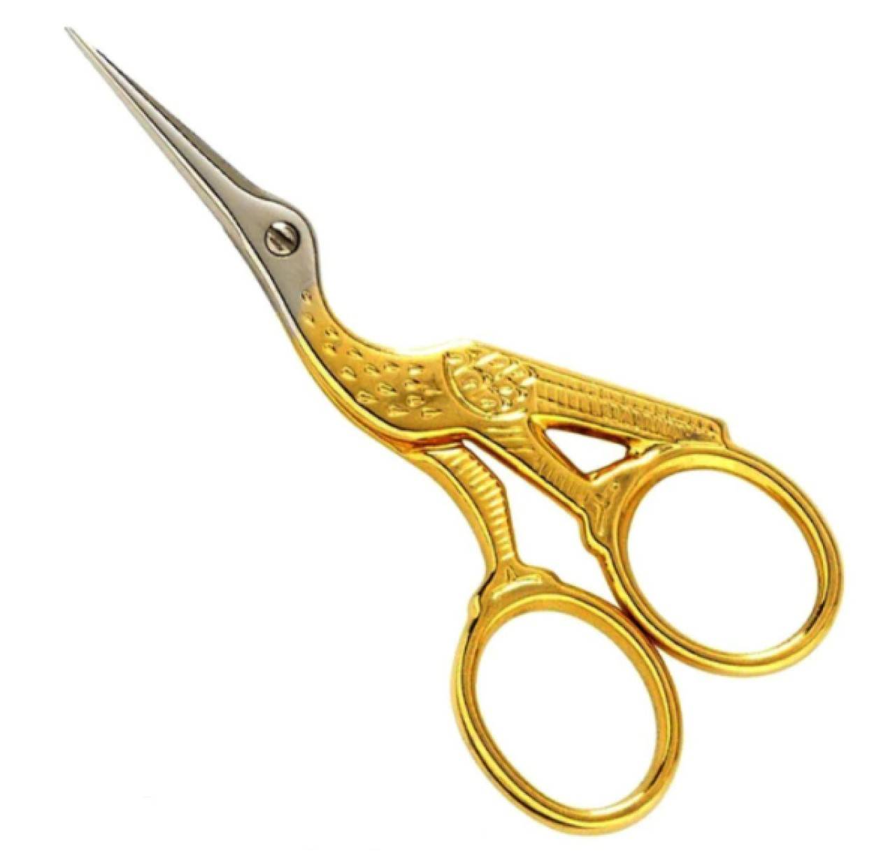 IP104 Vintage nožnice (Zlatá)
