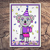 Papiernictvo - Koala pohľadnica - Matilda - 13390813_