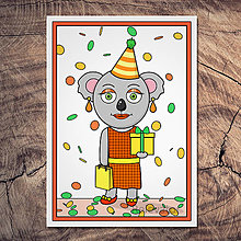 Papiernictvo - Koala pohľadnica - Štefánia - 13390817_