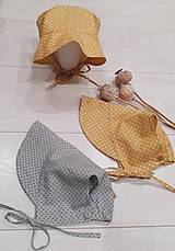 Detské čiapky - Baby summer bonnet - čepiec - 13396305_