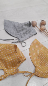 Detské čiapky - Baby summer bonnet - čepiec - 13396308_