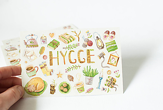 Papier - Pohľadnica "Hygge Essentialis" - 13399955_