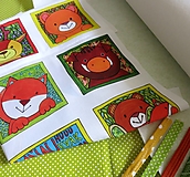 Kreatívna sada UŠI SI SÁM - Textilná knižočka leporelo (Zvieratká z lesa)