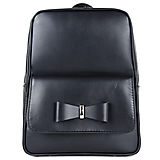 Batohy - Exkluzívny kožený ruksak z pravej hovädzej kože v čiernej farbe - 13405965_