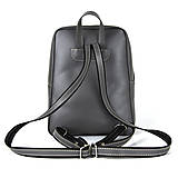Batohy - Exkluzívny kožený ruksak z pravej hovädzej kože v šedej farbe - 13406162_