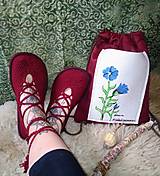 Ponožky, pančuchy, obuv - Barefoot háčkované Zaježky a batôžtek - 13406544_
