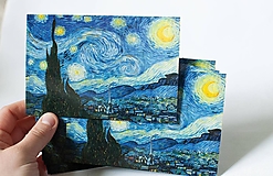 Pohľadnica "The starry night, Vincent"