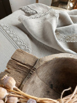 Úžitkový textil - Ľanový obrus Traditions - 13406989_