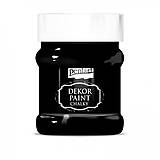 Farby-laky - Dekor paint soft chalky, 230 ml, kriedová farba (eben) - 13412515_