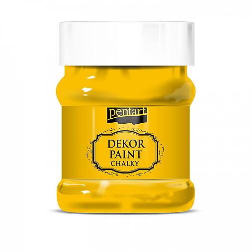 Dekor paint soft chalky, 230 ml, kriedová farba (slnečná žltá)