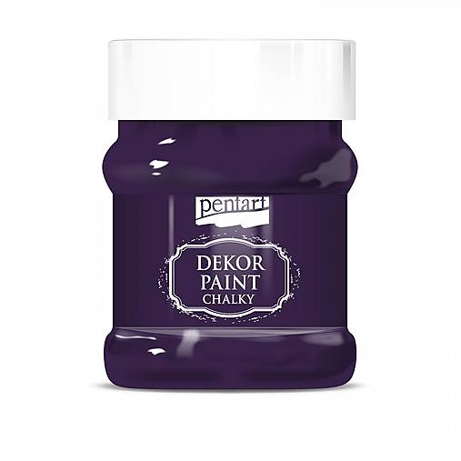 Dekor paint soft chalky, 230 ml, kriedová farba (fialová biskupská)