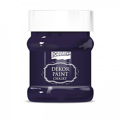 Dekor paint soft chalky, 230 ml, kriedová farba (baklažánová)