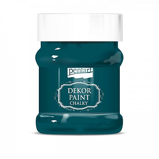 Dekor paint soft chalky, 230 ml, kriedová farba (smaragdová)