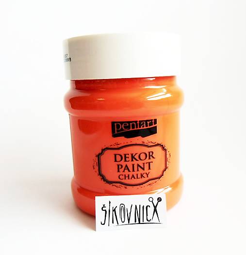 Dekor paint soft chalky, 230 ml, kriedová farba (oranžová)