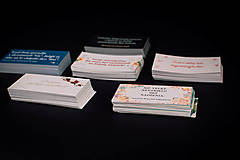 Papiernictvo - Sada kartičiek (rôzne varianty) (Sada Motivačné citáty (v dolnom rade vpravo)) - 13412100_