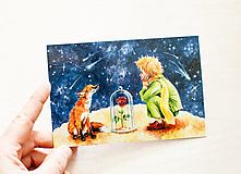 Papier - Pohľadnica "The Little Prince" - 13413718_