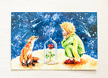 Papier - Pohľadnica "The Little Prince" - 13413719_