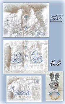 Detské oblečenie - Baby maličké,ale milučké svetríky. (MODEL č.5, 3 - 6 mesiacov) - 13411707_