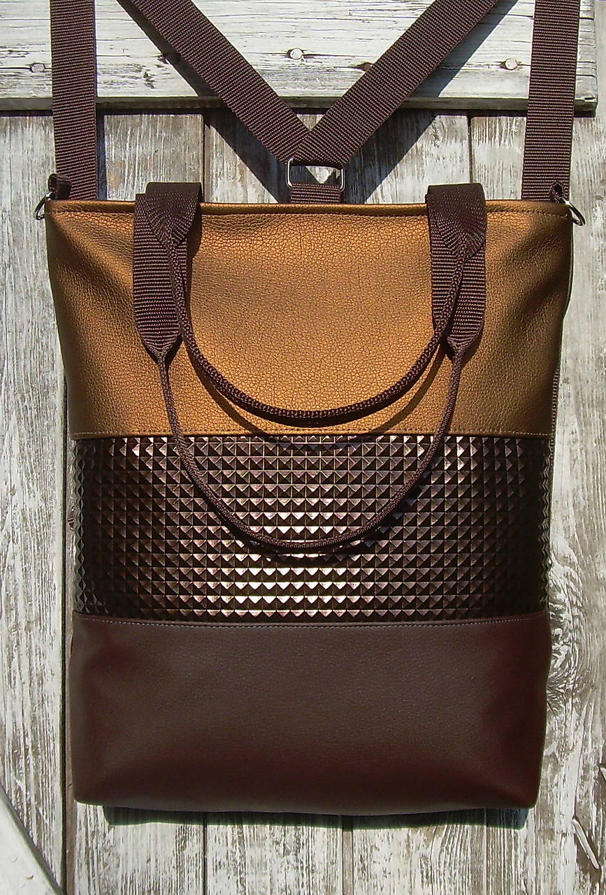 "backpack 3in1- bronze age" - Batoh & taška cez rameno