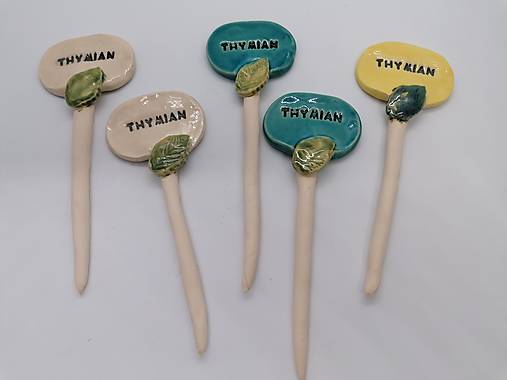 Dobrý obchod - Zápichy BYLINKY (Thymian) - 13415443_