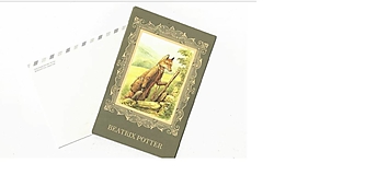Papier - Pohľadnica do zbierky Beatrix Potter "Lišiak - 13413994_