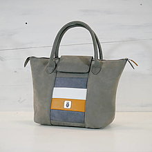 Veľké tašky - Kožená kabelka - Nora - 13416871_