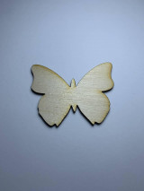 Iné doplnky - Drevený motýľ 6ks - 13419231_