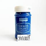 Dekor paint chalky, 100 ml, kriedová farba (modrá)