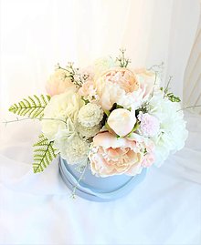 Dekorácie - Luxusná kvetinová dekorácia - flowerbox - 13421294_